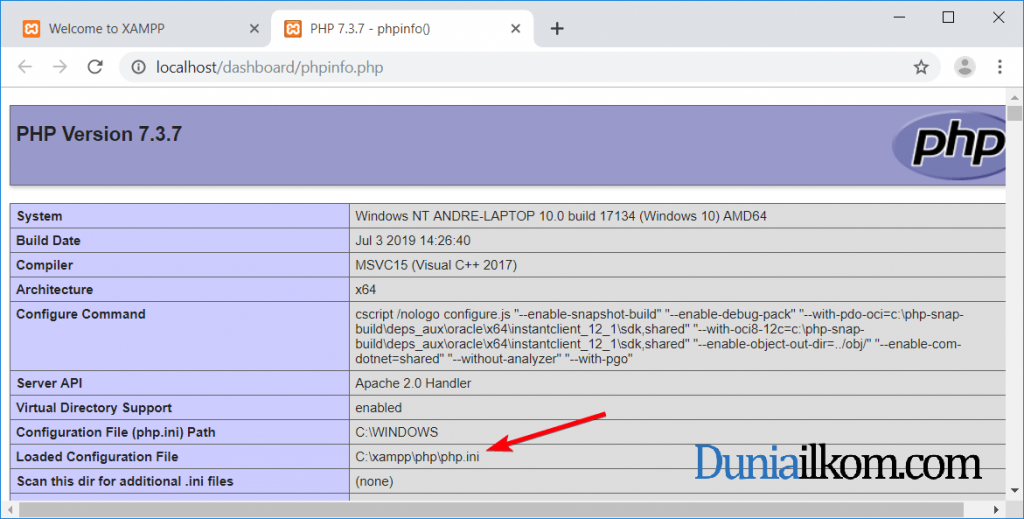 Tutorial Belajar PHP: Cara Mengubah File Konfigurasi PHP (php.ini ...