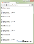 Pengertian Dan Jenis Operator Increment Dan Decrement PHP | Duniailkom