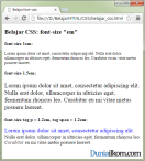 Tutorial Belajar CSS : Cara Mengubah Ukuran Font HTML | Duniailkom