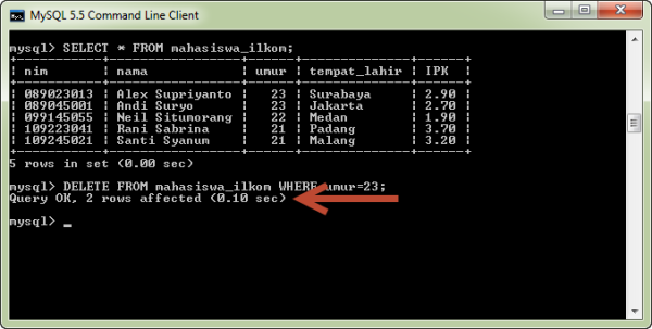 Cara Menampilkan Jumlah Baris Tabel Mysql Dengan Php Duniailkom Sexiezpix Web Porn 8837