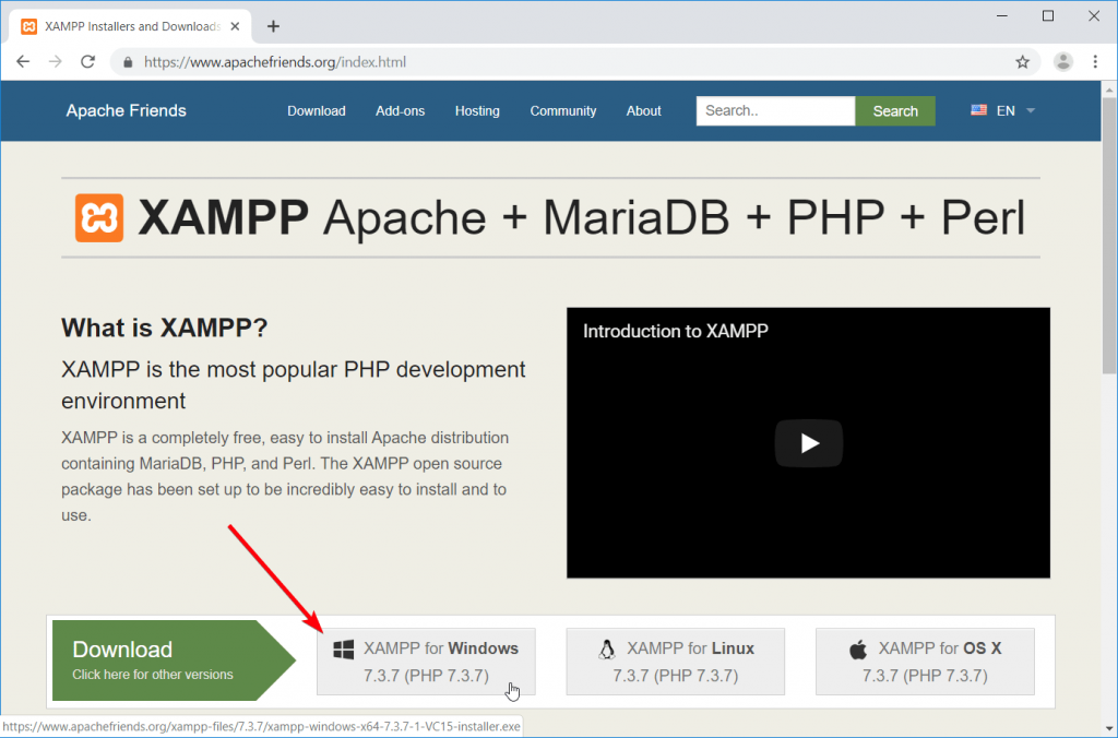 php xampp tutorial