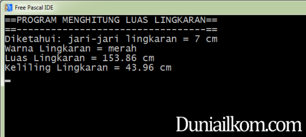 Struktur Dasar Kode Program Pascal Tutorial Pascal Duniailkom 7371