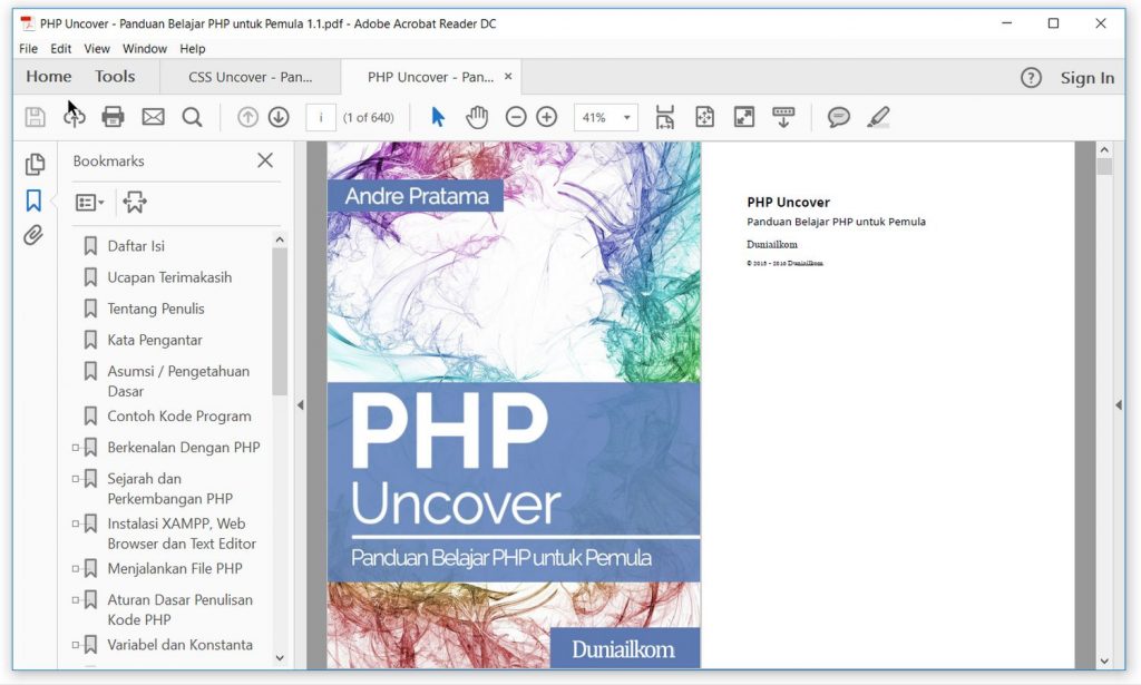 PHP Uncover - Panduan Belajar PHP Lengkap untuk Pemula 