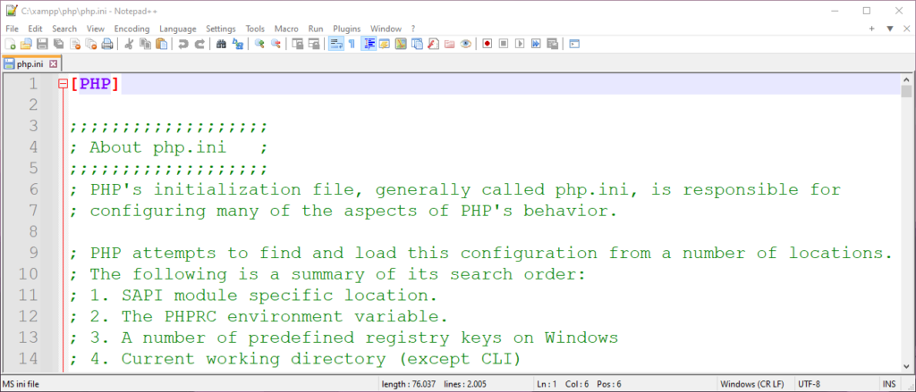 Tutorial PHP: Cara Mengubah File Konfigurasi PHP (php.ini)