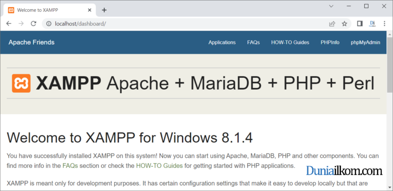 Tutorial Cara Menginstall XAMPP 8 Di Windows